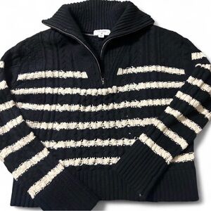 Laligne Sweater Black & White